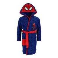 Spiderman Badjas Maat 98-104 Blauw/Rood - thumbnail