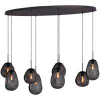 Masterlight HanglampLava Oval 8x smoke glas - 2764-05-160-60-80522 - thumbnail