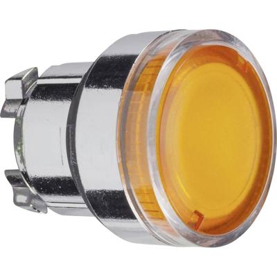 Schneider Electric ZB4BW35 ZB4BW35 Terugstelbaar (Ø) 22 mm Zonder markering Chroom, Geel 1 stuk(s)