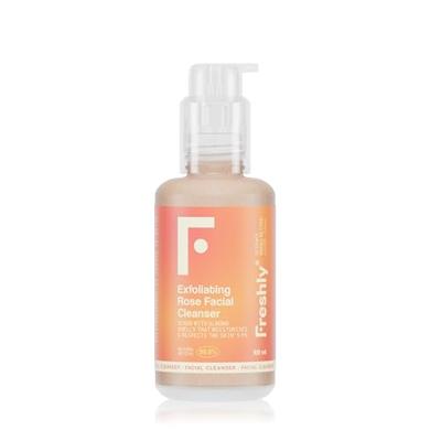 Freshly Cosmetics Exfoliating Rose Facial Cleanser 100 ml Make-up verwijderaar en reiniger