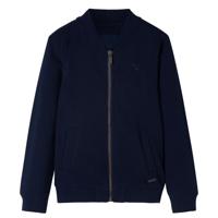 Kindervest met rits 116 marineblauw - thumbnail