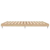 Bedframe zonder matras hout sonoma eikenkleurig 140x200 cm - thumbnail