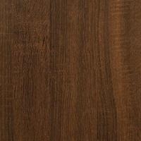 Opbergbankje 102x42x45 cm bewerkt hout bruin eikenkleur - thumbnail