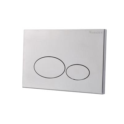 Drukplaat Voor Inbouwreservoir BWS X32 Metal Geborsteld Staal Drukplaat Voor Inbouwreservoir BWS X32 Metal Geborsteld Staal