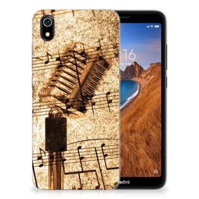 Xiaomi Redmi 7A | Siliconen hoesje | met foto Bladmuziek