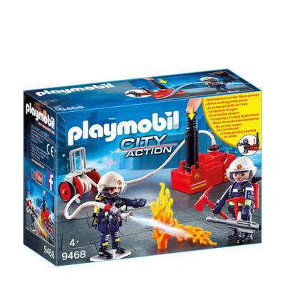 Playmobil® City Action 9468 brandweerteam met waterpomp
