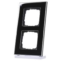 Gira Esprit afdekraam 2-voudig chroom - thumbnail