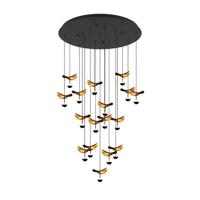 Stars of Light Black with gold hanging lampDracera - 390341 - thumbnail
