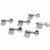 Fazley 10547 6-in-line stemmechanieken voor gitaar chrome Fazley 10547 6-in-line stemmechanieken voor gitaar chrome