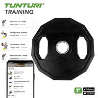 Tunturi Olympische halterschijf l 1 x 10 kg - thumbnail