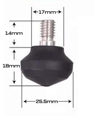 Leofoto Rubber foot size 13mm (3 pieces)