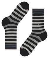 Burlington Blackpool Heren Sokken - Stripe - Hoge katoenen mannen sokken - thumbnail