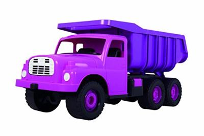 DinoBikes Tatra kiepwagen blauw 70 cm groot draaggewicht 100 kg - thumbnail