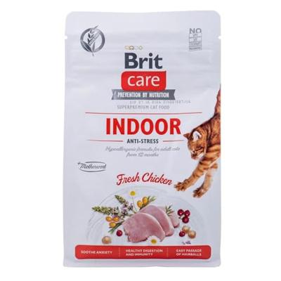 BRIT Care Grain-Free Adult Indoor Anti-Stress - droog kattenvoer - 400 g