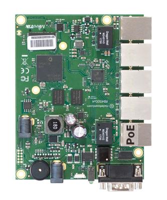 Mikrotik Rb450Gx4 Interne Netwerkaccessoires (intern, bekabeld, groen)