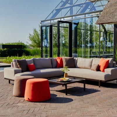 Hartman Outdoor Hocker 'Trapezium' 55 x 55cm, kleur Groen Hartman Outdoor Hocker 'Trapezium' 55 x 55cm, kleur Groen