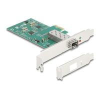 Delock 88216 PCI Express x1-kaart naar 1 x SFP-slot 100Base-FX RTL - thumbnail