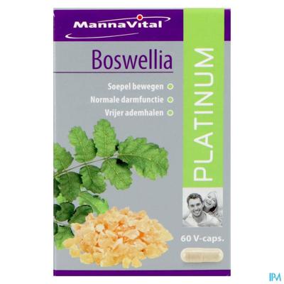 MannaVital Boswellia Platinum Vegcaps