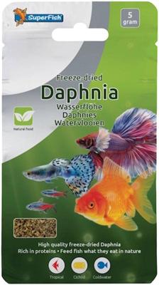 Freeze dried daphnia 5 gram SuperFish - Superfish Freeze dried daphnia 5 gram SuperFish - Superfish