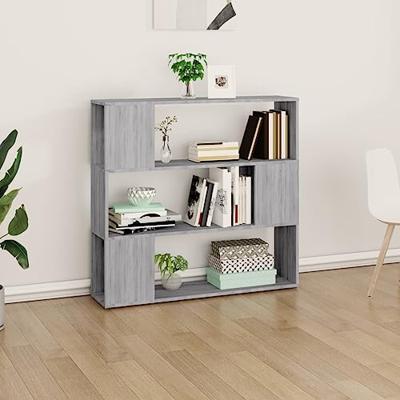 Boekenkast/kamerscherm 100x24x94 cm grijs sonoma eikenkleurig Boekenkast/kamerscherm 100x24x94 cm grijs sonoma eikenkleurig