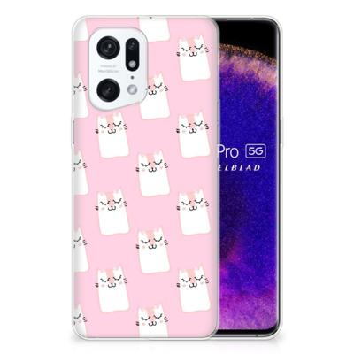 OPPO Find X5 Pro | TPU Hoesje | Sleeping Cats