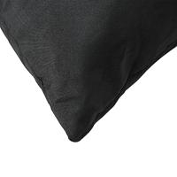 Bankkussens 4 st 40x40 cm stof zwart - thumbnail