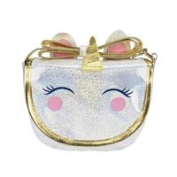 Unicorn Schoudertas Zilver/goud - thumbnail