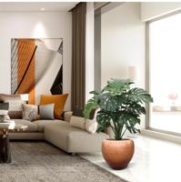 Monstera Giant kunstplant - 100cm - thumbnail