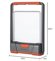 Energizer E300461000 Compact Lantern Campinglamp LED 240 lm werkt op batterijen 345 g Donkergrijs, Oranje - thumbnail