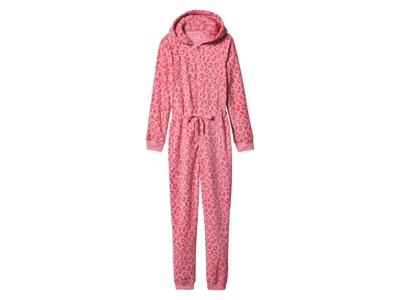 esmara Dames pluche jumpsuit (Luipaard print, S (36/38))