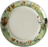 Wiebe&apos;s Farm Bord koe kip Ø21cm 6st - thumbnail