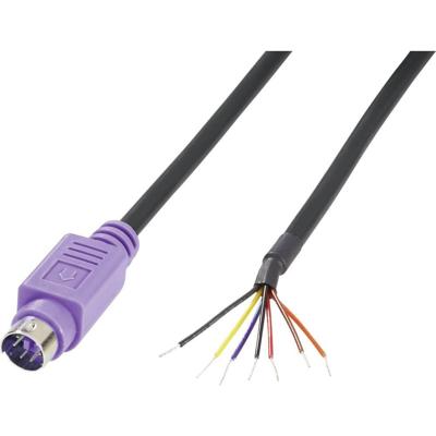 BKL Electronic 0204097 Miniatuur-DIN-connector Stekker, recht Aantal polen: 6 Violet 1 stuk(s) BKL Electronic 0204097 Miniatuur-DIN-connector Stekker, recht Aantal polen: 6 Violet 1 stuk(s)
