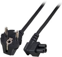 ACT AK5006 230V aansluitkabel - randaarde stekker Schuko CEE7/7 male (haaks) - C5 (haaks) - 3 meter - thumbnail