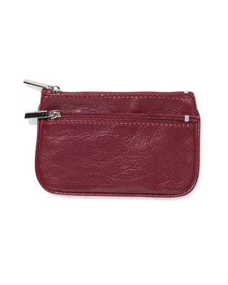 HEMA Sleutetui leer donkerrood