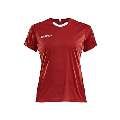 Craft 1905567 Progress Contrast Jersey W - Bright Red/White - XS