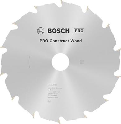 Bosch Accessoires Cirkelzaagblad Construct Wood 210 x 30 x 2,8 mm, 14 1st - 2608640634