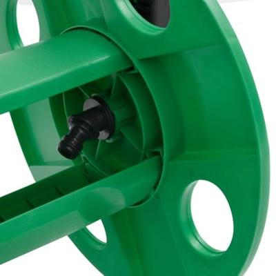 VidaXL Slanghaspel voor 45 m 1/2" slang vrijstaand staal groen VidaXL Slanghaspel voor 45 m 1/2" slang vrijstaand staal groen