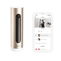 Netatmo NSC01-EU Slimme Binnencamera, Wifi, Bewegingsdetectie, Nachtzicht, Zonder Abonnement, Zwart/Goud - thumbnail