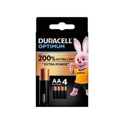 Duracell Optimum AA batterijen (4)