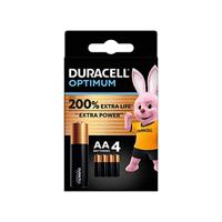 Duracell Optimum AA batterij (penlite) Alkaline 1.5 V 4 stuk(s) - thumbnail