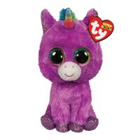 Ty Knuffel Rosette Unicorn Paars 15cm - thumbnail