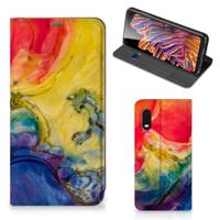 Bookcase Samsung Xcover Pro Watercolor Dark - thumbnail