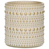 Countryfield theelichthouder nelle s crème 8 cm | 24 stuks - thumbnail