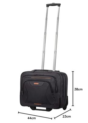 American Tourister At Work notebooktas 39,6 cm (15.6 ) Aktetas Zwart, Oranje American Tourister At Work notebooktas 39,6 cm (15.6 ) Aktetas Zwart, Oranje