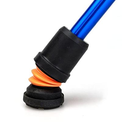 Flexyfoot wandelstok Blauw met ovale handvat
