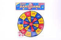 Johntoy klittenband dartspel met 3 ballen, 36cm - thumbnail