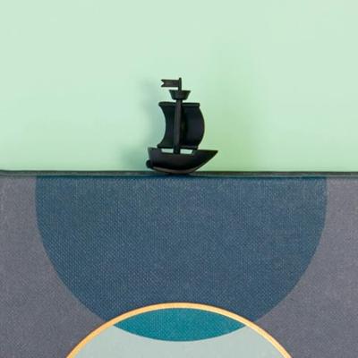 Moby Dick Boekenlegger - Zwart