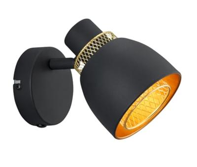Trio Zwarte plafondlampPunch - R80811032