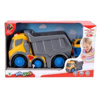 KiddyGo Dump Truck 31 cm + Licht en Geluid - thumbnail