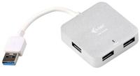 i-tec USB 3.0 Metal Passive HUB 4 Port usb-hub - thumbnail